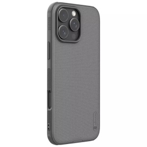 Husa iPhone 16 Pro Max Nillkin Super Frosted Shield Case Titanium Gray - Img 5
