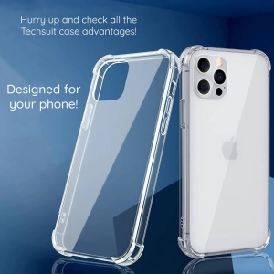 Husa iPhone 16 Pro Max Shockproof Clear Silicone transparenta - Img 2
