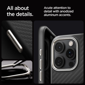 Husa iPhone 16 Pro Max Spigen Enzo Aramid - Img 7
