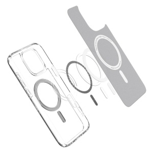 Husa iPhone 16 Pro Spigen Ultra Hybrid MagSafe Graphite - Img 4