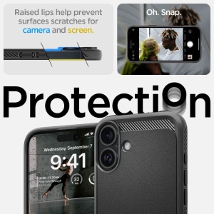 Husa iPhone 16 Spigen Rugged Armor MagSafe - Img 5