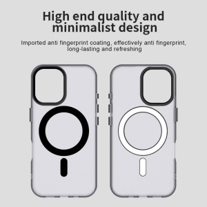 Husa iPhone 17 CandyCase Magsafe neagra - Img 3