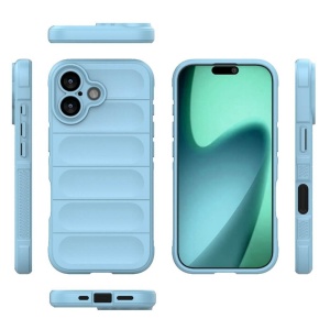 Husa iPhone 17 Magic Shield albastru deschis - Img 2