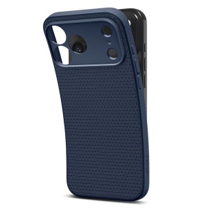 Husa iPhone 17 Pro Spigen Liquid Air Navy Blue - Img 7