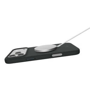Husa iPhone 17 Pro Spigen Silicone Fit Magsafe Abyss green - Img 5