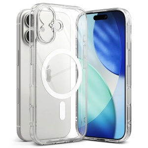 Husa iPhone 17 Ringke Fusion Magnetic Magsafe transparenta