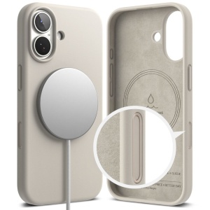 Husa iPhone 17 Ringke Silicone Magnetic Magsafe Stone - Img 2