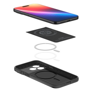 Husa iPhone 17 Spigen Thin Fit Magsafe Neagra - Img 6