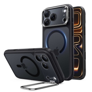 Husă iPhone 18 Pro ESR Classic Hybrid HaloLock Kickstand Frosted Black