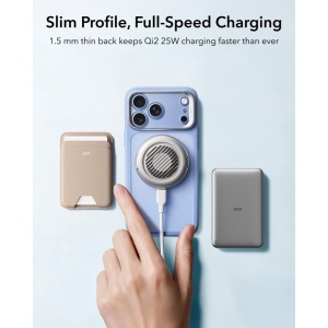 Husă iPhone 18 Pro ESR Classic Hybrid HaloLock Kickstand Frosted Light Blue - Img 2