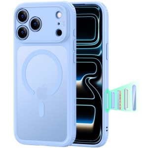 Husă iPhone 18 Pro Max și iPhone 17 Pro Max ESR Classic Hybrid HaloLock Frosted Light Blue