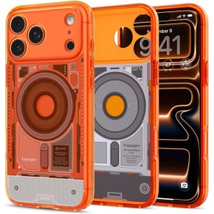 Husă iPhone 18 Pro Max Spigen Ultra Hybrid C-One - Tangerine