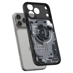 Husă iPhone 18 Pro Max - Spigen - Ultra Hybrid MagSafe - Zero One Black - Img 10