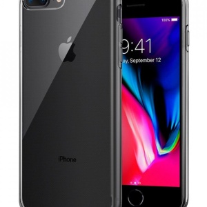 Husa Iphone 7/8 PLUS -Spigen Liquid Crystal -Crystal Clear - Img 2