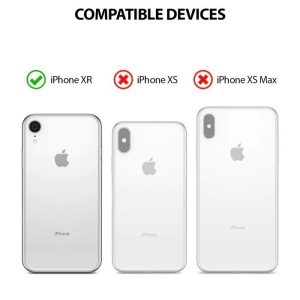 Husa Iphone XR - Ringke Fusion X- Camo Black - Img 2