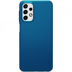 Husa Samsung Galaxy A23 4G/ 5G -Nillkin Super Frosted Shield Case Albastra - Img 3
