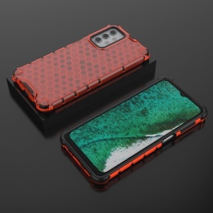 Husa Samsung Galaxy A32 5G -Honeycomb armor -Red - Img 3
