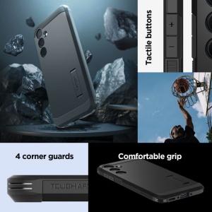 Husa Samsung Galaxy A35 Spigen Tough Armor Neagra - Img 7