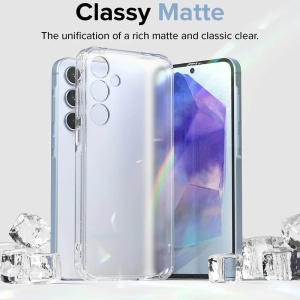 Husa Samsung Galaxy A55 Ringke Fusion Matte Clear - Img 4