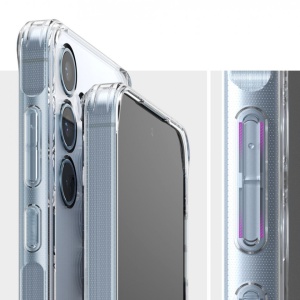 Husa Samsung Galaxy A55 Ringke Fusion transparenta - Img 6