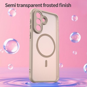 Husa Samsung Galaxy A57 HaloFrost Magsafe Gold - Img 4