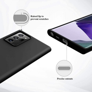 Husa Samsung Galaxy Note 20 Ultra -Soft Edge Silicone Neagra - Img 8