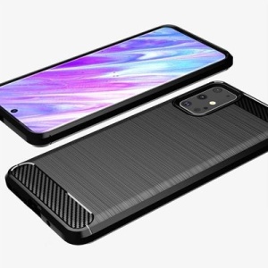 Husa Samsung Galaxy S20 Plus -Carbon Series- Neagra - Img 2