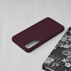Husa Samsung Galaxy S22 Soft Edge Silicone Violet Plum - Img 3