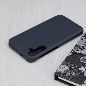 Husa Samsung Galaxy S24 Plus -Eco Leather View Case albastru inchis - Img 6