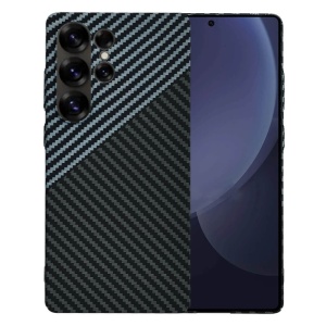Husa Samsung Galaxy S25 Ultra Carbonite FiberShell stealth gray - Img 1