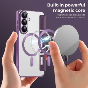 Husa Samsung Galaxy S26 SmartMag Book Case mov - Img 3