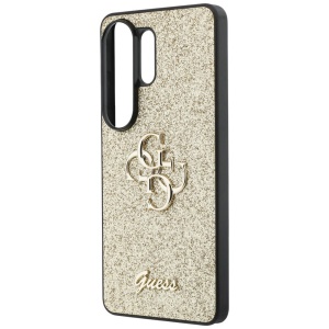 Husa Samsung Galaxy S26 Ultra Guess Fixed Glitter Big 4G Metal Logo aurie - Img 5