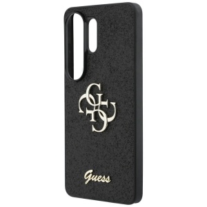 Husa Samsung Galaxy S26 Ultra Guess Fixed Glitter Big 4G Metal Logo neagra - Img 6