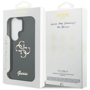 Husa Samsung Galaxy S26 Ultra Guess IML Big Metal 4G Script Neagra - Img 7