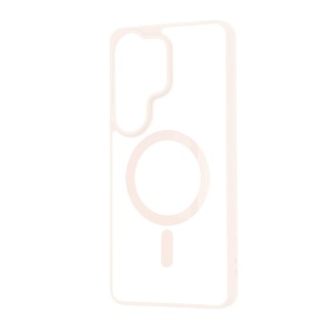 Husa Samsung Galaxy S26 Ultra Magsafe Pro transparenta margini nude pink - Img 4