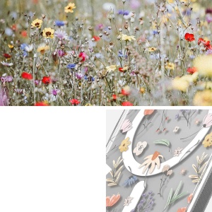 Husa Samsung Galaxy S26 Ultra Ringke Fusion Design Dry Flowers Magsafe - Img 4