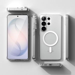 Husa Samsung Galaxy S26 Ultra Ringke Fusion Magnetic Magsafe Matte Clear - Img 7