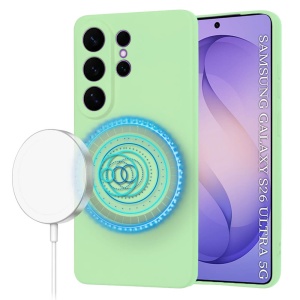 Husa Samsung Galaxy S26 Ultra SoftFlex Magsafe verde