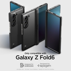 Husa Samsung Galaxy Z Fold 6 -Spigen Slim Armor PRO Neagra - Img 2