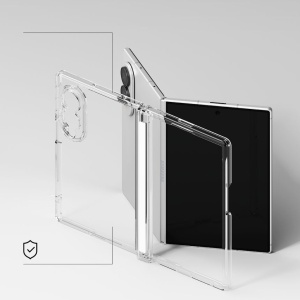 Husă Samsung Galaxy Z Fold 8 - Ringke - Fusion Flap - Clear - Img 6