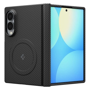 Husă Samsung Galaxy Z Fold 8 - Spigen - Air Skin Aramid MagSafe - Black - Img 4