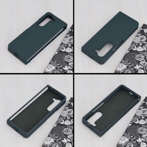 Husa Samsung Galaxy Z Fold5 5G -Soft Edge Silicone Dark Green - Img 3