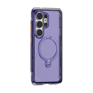 Husă Samsung S26 Ultra Torras Ostand Spin Air Series – Kickstand 360°, mov - Img 3