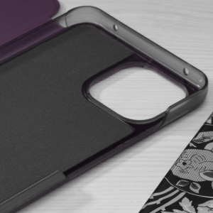 Husa Xiaomi Mi 11 Lite -Eco Leather View Case-Purple - Img 6