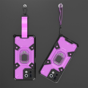 Husa Xiaomi Mi 11 Lite - Honeycomb Armor- Rose Violet - Img 7