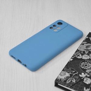 Husa Xiaomi Poco M4 Pro 5G -Soft Edge Silicone Light Blue - Img 3