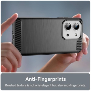 Husa Xiaomi Redmi 15C Carbon Series neagra - Img 2