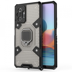 Husa Xiaomi Redmi Note 10/10S Honeycomb Armor- Black