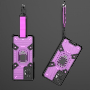 Husa Xiaomi Redmi Note 10 Pro - Honeycomb Armor- Rose Violet - Img 2