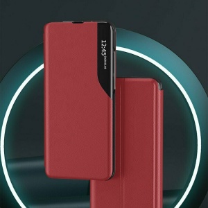 Husa Xiaomi Redmi Note 12 / Poco X5 -Eco Leather View Case rosie - Img 4